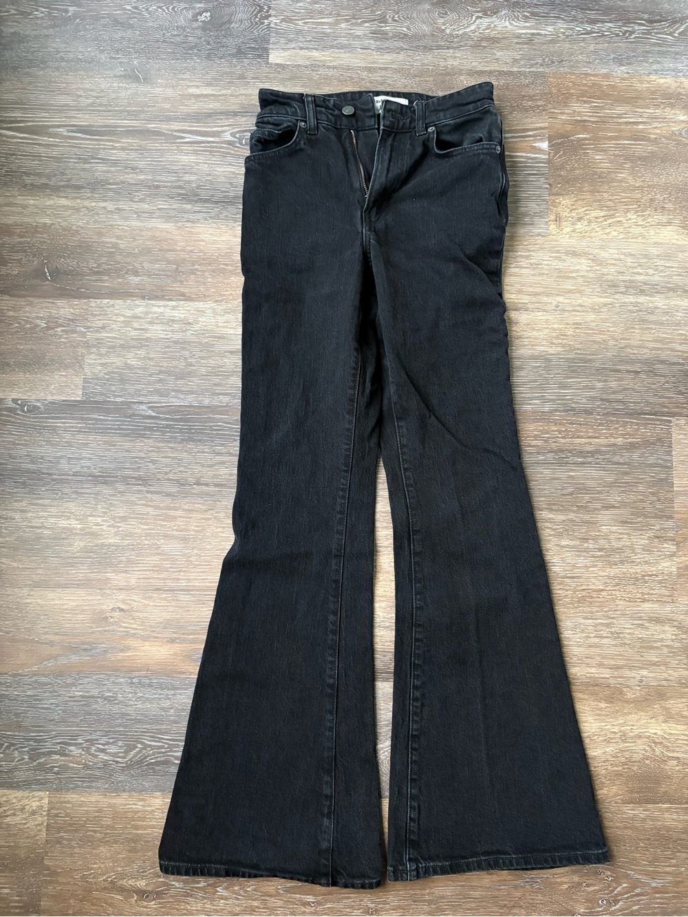 Reformation black margot jeans